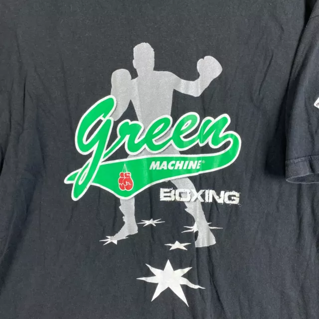 Danny Green Shirt Mens Extra Large XL Black Green Machine Boxing Boxer Training 3
