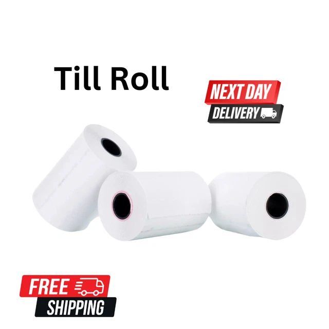 57X30 57X40 57X70 80x80 Thermal Receipt Paper Till Rolls Credit Card ...