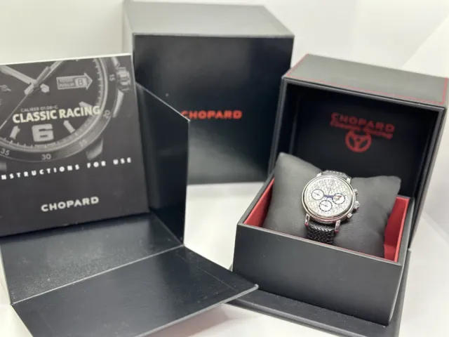 TOP Chopard Mille Miglia Referenz 8331 Chronograph Perlage Zifferblatt Automatik