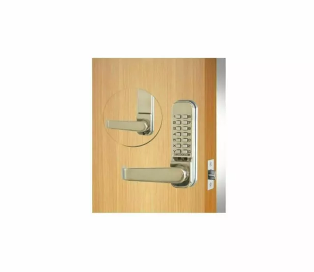 Codelocks Mechanical Combination Lock Pushbutton Medium Duty 2-3/8" BS CL410-SS
