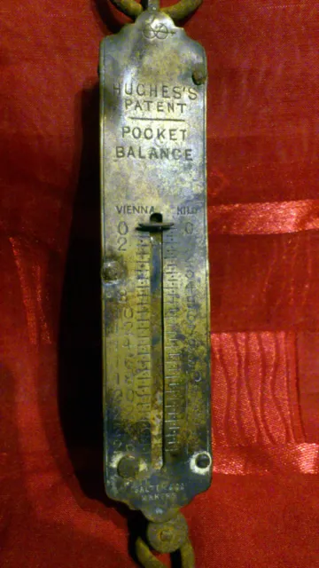 Alte Taschenwaage - Pocket Balance (Salter & Co. Makers) 2