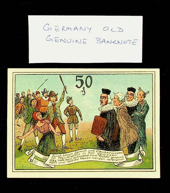 Deutschland Neustettin Staat Jetzt Polen 50pf Alt Original Banknote