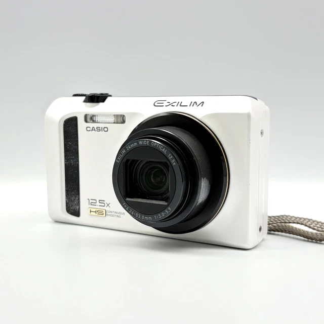 CASIO EXILIM EX ZR100 Compact Digital Camera CASIO White
