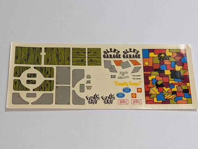 Decals, Tools, Supplies & Engines, Models & Kits, Toys & Hobbies