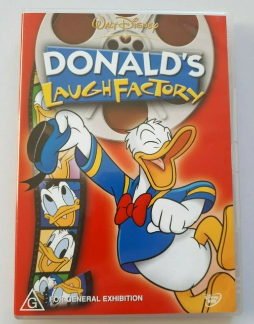 DONALD'S LAUGH FACTORY Walt Disney Movie PAL G DVD Region 4 VGC 4.99