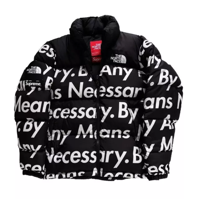 Supreme x The North Face FW15 By Any Means Necessary Nuptse