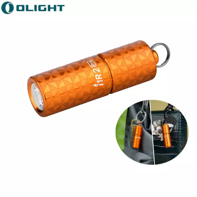 Olight i1R 2 Pro 180 LM Keychain Keyring LED Flashlight Rechargeable EDC Torch