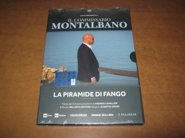 DVD IL COMMISSARIO Montalbano LA PIRAMIDE DI FANGO Numero 10 NUOVO 13 