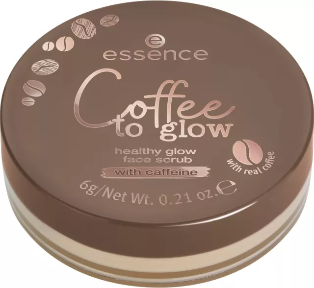 Essence - Coffee to glow - Healthy glow face scrub - ES23