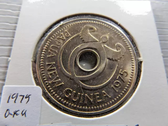 PAPUA NEW GUINEA 1975 1 Kina Gem