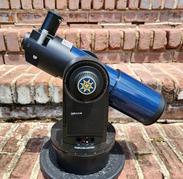 MEADE ETX80 REFRACTING Computer Controlled Telescope UNTESTED 135.