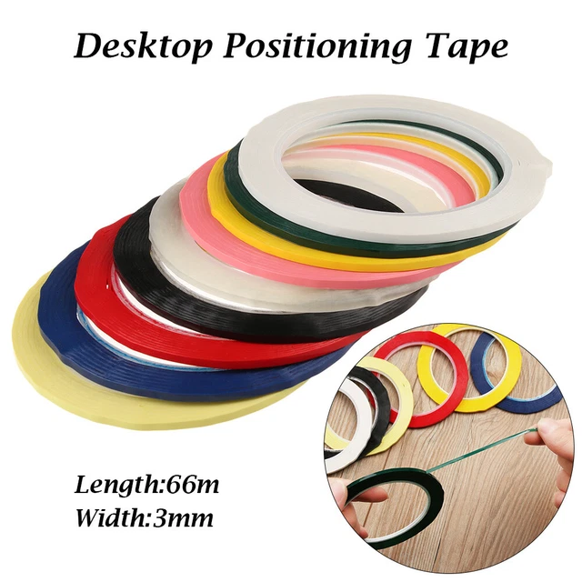 DESKTOP POSITIONING TAPE Drawing Grid Whiteboard Warning Line Marking
