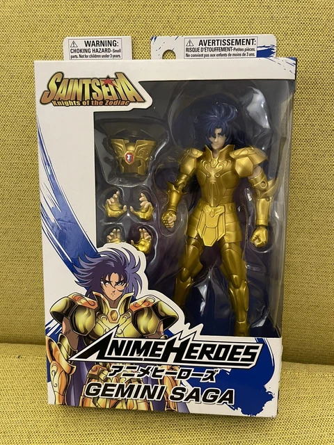 SAINT SEIYA Porte-Clés Or Gemeaux Métal Pandora Box