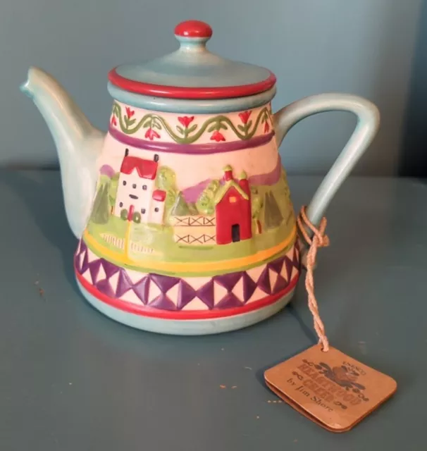 Jim Shore Heartwood Creek Teapot Candle