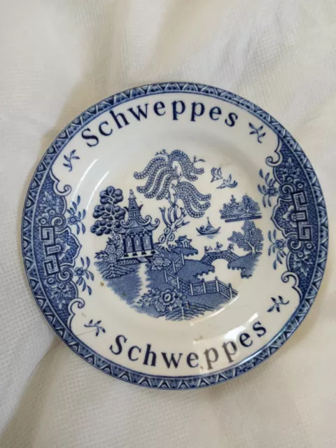 Vintage Enoch Wedgewood Tunstall Schweppes Mini Plate