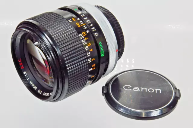 CANON LENS FD 1,8/85mm S.S.C. TOP!!