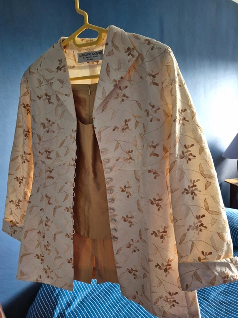 Ensemble Veste + Jupe Etam Jaune Taille 44 - Neuf Avec étiquettes En Coton/polyester