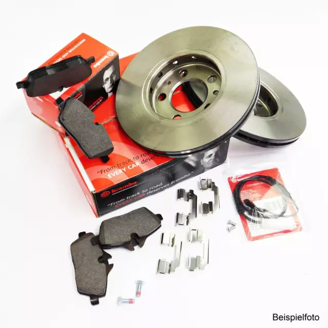 orig. Brembo Bremsscheibensatz HA für BMW 1er F20 F21 2er F22 F23 Coupe Cabrio