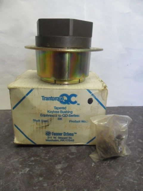 New Fenner Drives Trantorgue QC 63SK9042 SK Series 42mm Shaft Keyless Bushing