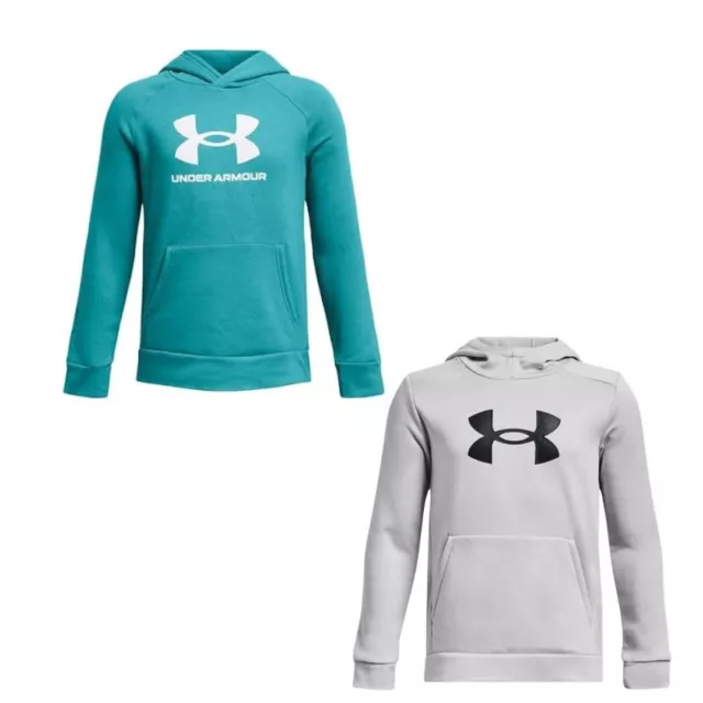 Under Armour Boys Rival Fleece Big Logo Hoodie