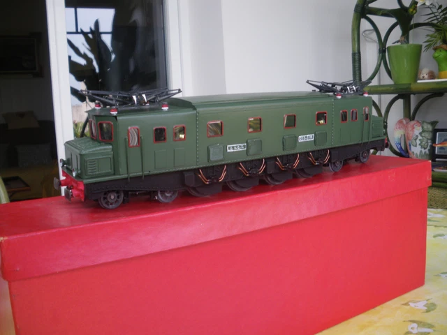 Locomotive électrique 2D2 5516 La Vie Du Rail 1986 - Échelle 0 Laiton - Verte - Comme Neuve
