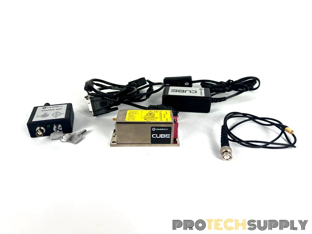Coherent Cube 1094060 / AT 660nm 60 mW Laser System w/ Control Box with WARRANTY