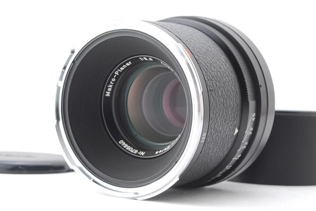 Rollei Carl Zeiss Makro-Planar 120mm f/5.6 HFT Lens Black Rolleiflex SL66 8576