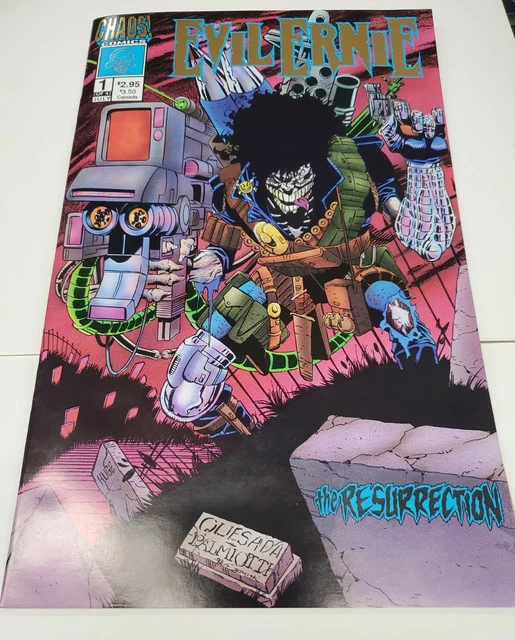 EVIL ERNIE The Resurrection #1 Foil Edition Brian Pullido Chaos Comics 1993