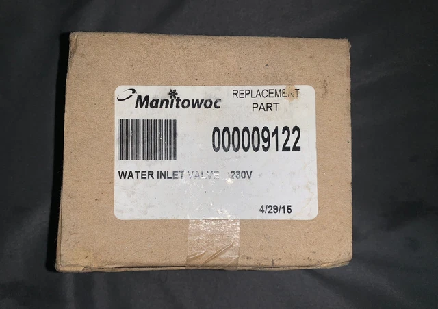 000009122 208-230v Manitowoc Water Inlet Valve, OEM Ice Part same day shipping