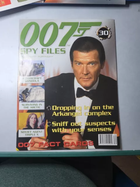 007 Spy Files 🎁 #30 Magazine James Bond 🎁 FREE POST (D)