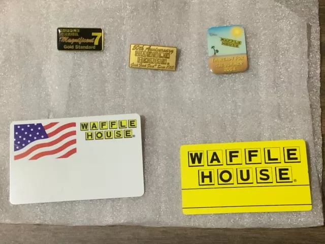 Waffle House Pins and Badges