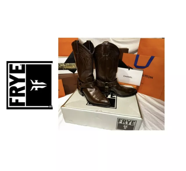 brown frye boots
