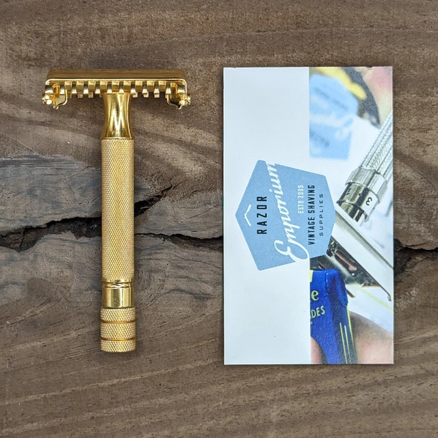 REVAMPED! 1937 Gillette Sheraton Open Comb Safety Razor - Shave Ready & Glowing!