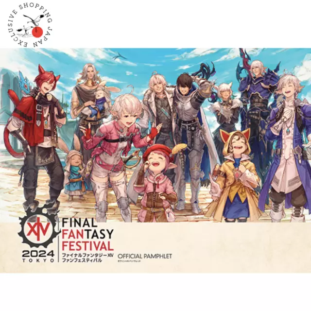 FINAL FANTASY XIV Fan Festival 2024 in Tokyo Official Pamphlet Booklet