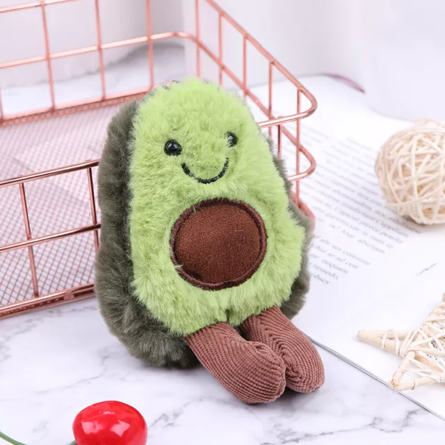 13cm Avocado Keychain Fruits Stuffed Plush Toy Filled Do&FE