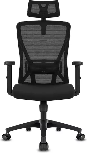 Sedia da Ufficio, Sedia Ufficio Ergonomica, Sedia Ergonomica con Poggiatesta Reg