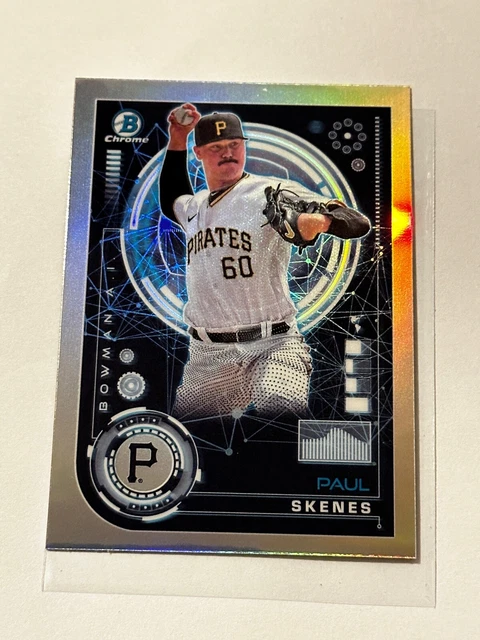 Bowman Sterling 2024 Topps Paul Skenes Rookie Card #BSR30 - PSA 9 Mint  Graded Baseball Card Paul Skenes Rookie Card PSA 9
