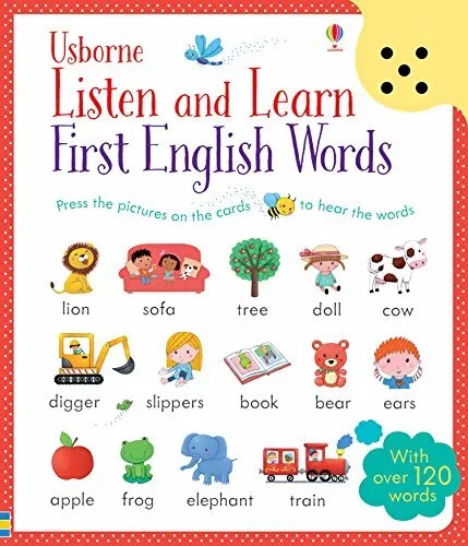 Listen and Learn First English Words By Sam Taplin,Rosalinde Bonnet