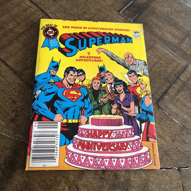 Best Of Dc Blue Ribbon Digest #16, Superman, 1981