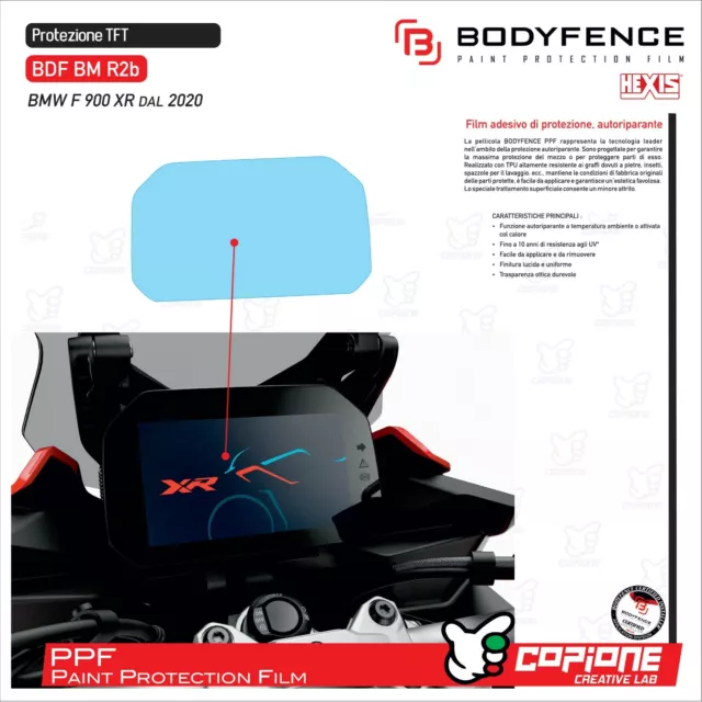 Schutz Monitor TFT BMW F 900 XR Von 2020 Kratzfest IN Ppf Bdf Bm R2B