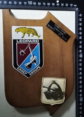 CREST CAVALLERIA CARRISTA GROUPE GROEP LEOPARD LEOPOLDSBURG ANNI 70 RARITÀ!!! 