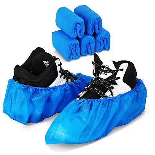 25 Pairs Disposable Shoe Covers Boot Cover Waterproof, Dust proof, One 50 Pack