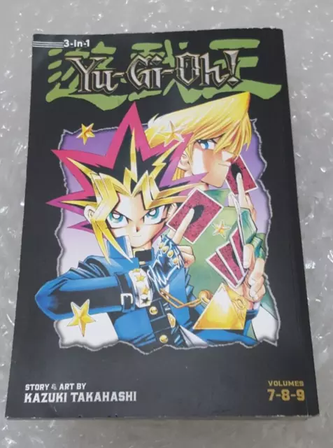 Yu-Gi-Oh! Vol. 3: 7, 8 & 9 by Kazuki Takahashi Shonen Jump Manga 3-In-1 Edition.