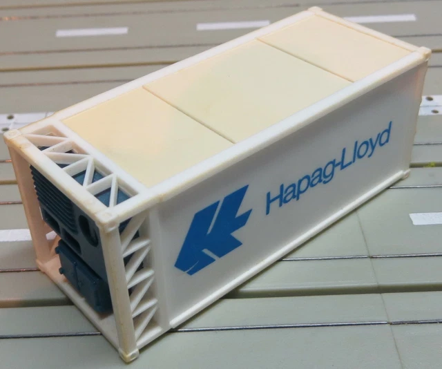 FALLER – Container HAPAG-Lloyd F180826 – échelle HO, Accessoire De Modélisme Ferroviaire Pour Réseau Miniatures