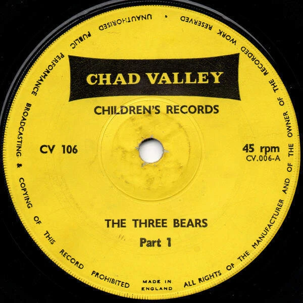 No Artist - The Three Bears (Vinyl)