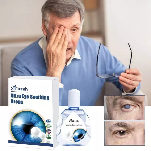15 ml lenire le gocce oculari alleviare gli occhi asciutti visione offuscata occhi e affaticamento H9F4