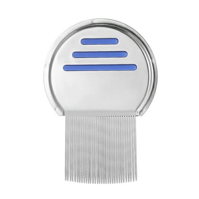 Lice Removal Comb, Stainless Steel Headlice Nit Treatment Kids, Adults, Pets UK