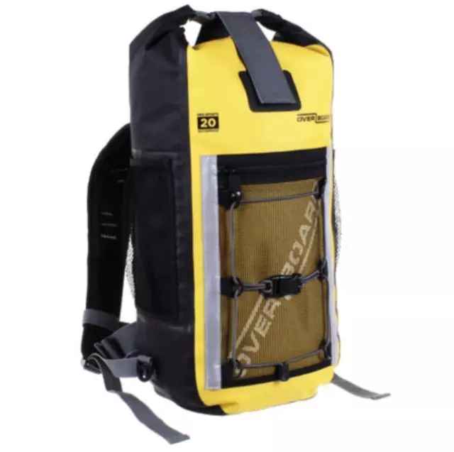 OverBoard Pro-Sports High Visibility 20 Litre 100% Waterproof Backpack - Yellow