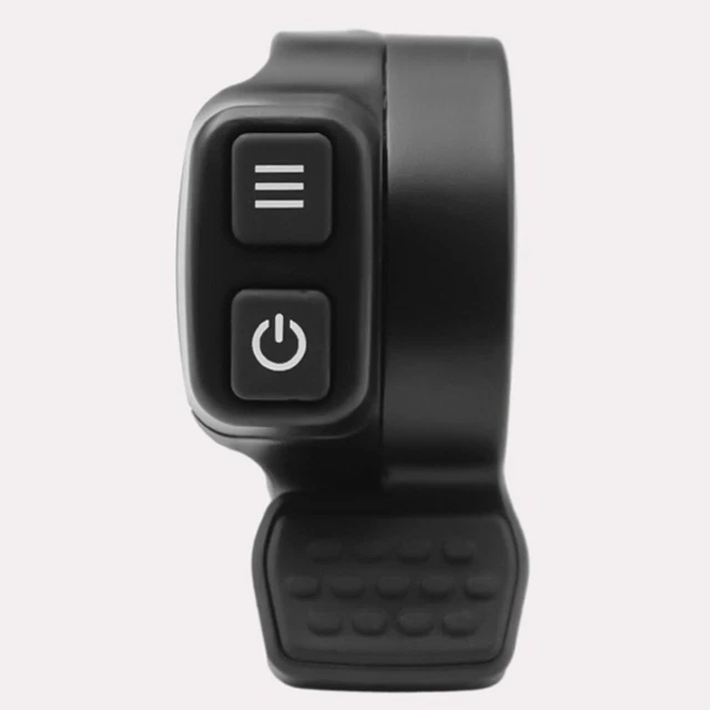 Accélérateur Pouce Pour Vélo Électrique Et Scooter - Commande De Vitesse Réglable - Câble 1.6m - Compatible Tension Variable