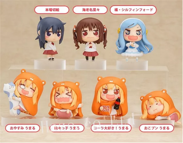 7PCS/Set Himouto! Umaru-chan 4cm Figures Model Doll Toy Gift Anime no box